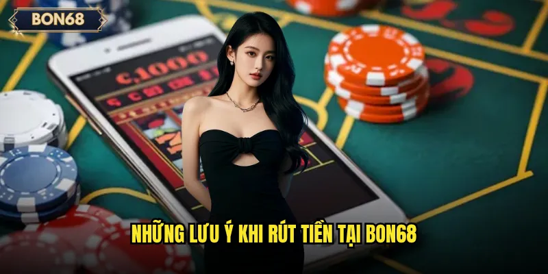 Rút tiền Bon68 có thực sự nhanh chóng và an toàn? 3 Những lưu ý khi rút tiền tại Bon68